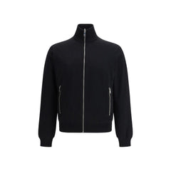 Men's Black Wool Oves Aries Jacket Clothing