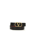 Women's Black Calf Leather Bos Taurus Belt