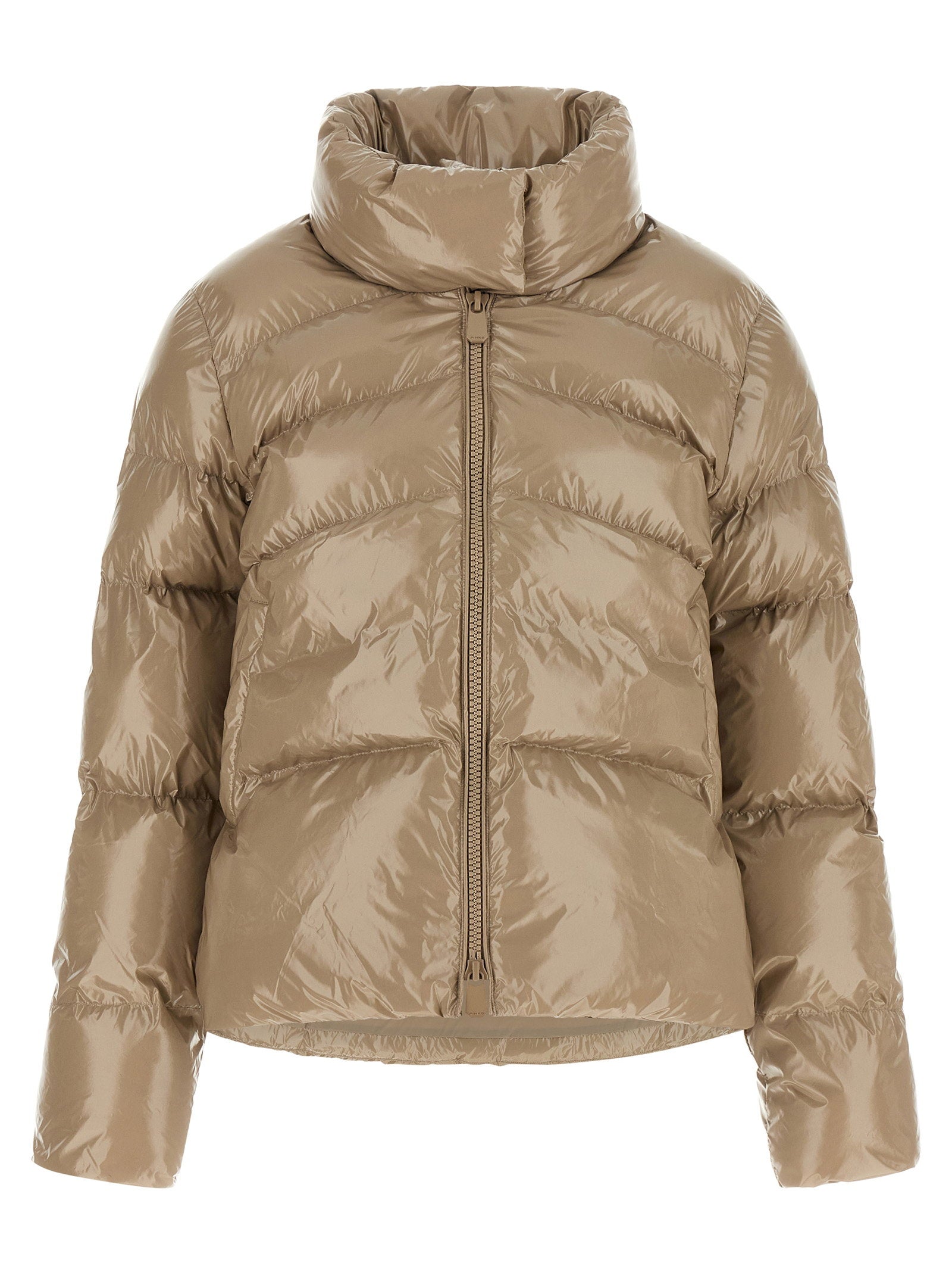 Pinko Mirco Down Jacket — Beige