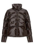 Pinko Down Jacket — Brown