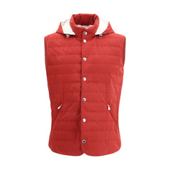 Men's Multicolor Polyester Sleeveless Jacket Clothing