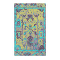 Vibrant Vintage Medallion Accent Rug