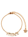 Versace Logo Lettering Bracelet — Gold