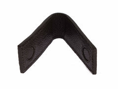 Brown Leather Magnet Mens Money Bar Clasp Cash Clip Accessory