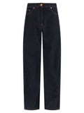 Versace Soft Wash Cotton Jeans — Navy