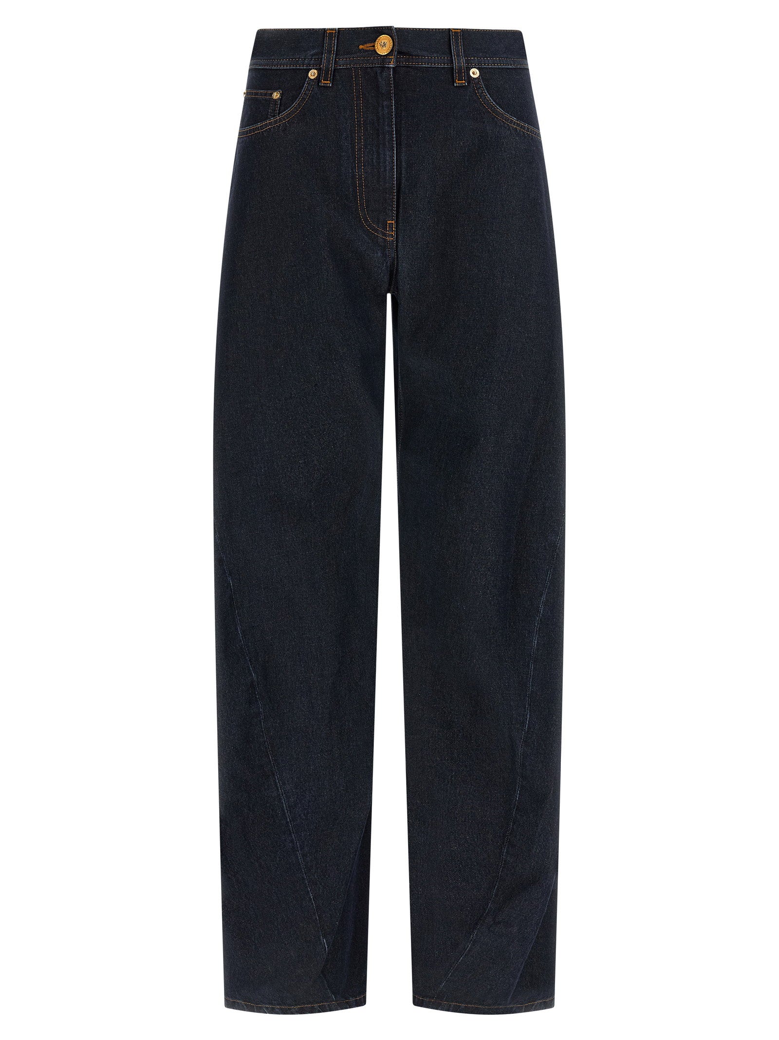 Versace Soft Wash Cotton Jeans — Navy