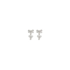 Women's Silver Brass Earrings
