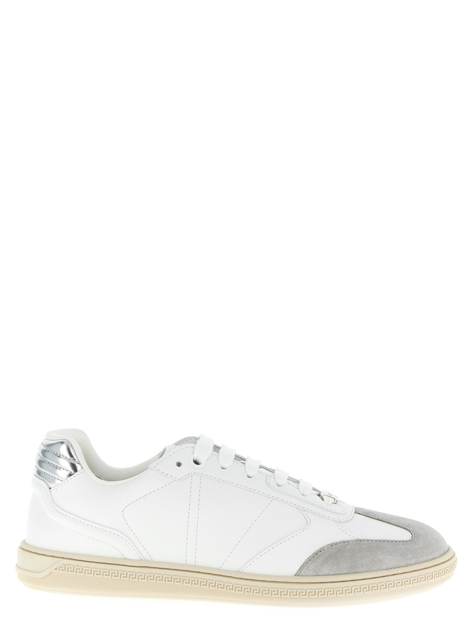 Versace Greca Court Sneaker — white
