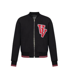 Men's Black Virgin Wool Bomber Clothing