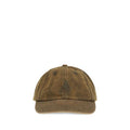 Women's Brown Cotton Cap (baseball Hat)