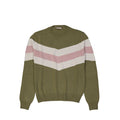 Men's Bicolor Wool Sweatshirt Clothing