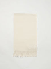 Women's White Cashmere Scarf