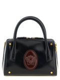 Bolso con Asa Superior Versace — Negro