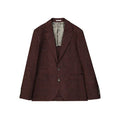 Men's Multicolor Wool Coat Clothing