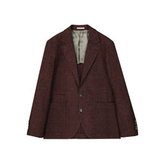 Men's Multicolor Wool Coat Clothing