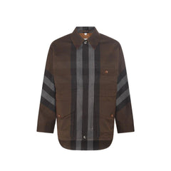Women's Brown Cotton Parka Clothing