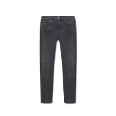 Men's Black Cotton Skinny Jeans Clothing