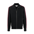 Men's Black Viscose Sweatshirt Clothing