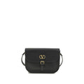 Men's Black Calf Leather Bos Taurus Shoulder Bag