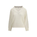 Women's Beige Cashmere Sweater Clothing