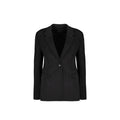 Women's Black Elastane Clothing