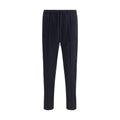 Men's Blue Polyester Athletic Pants