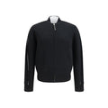 Men's Black Wool Cardigan Clothing