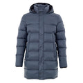 Men's Gray Nylon Coat Clothing
