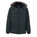 Men's Green Nylon Parka Clothing