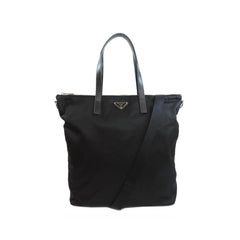 Women's Nylon Tote Black Lining
