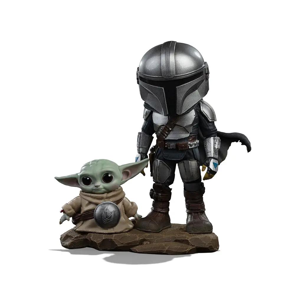 Statue Mandalorian and Grogu - The Mandalorian - MiniCo - Iron Studios