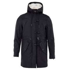 Women's Blue Nylon Parka Clothing