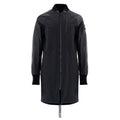 Women's Black Cotton Parka Clothing