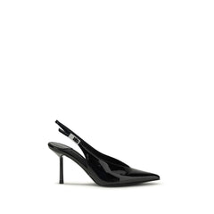 Women's Clivage Slingback Pump Black Calf Leather Bos