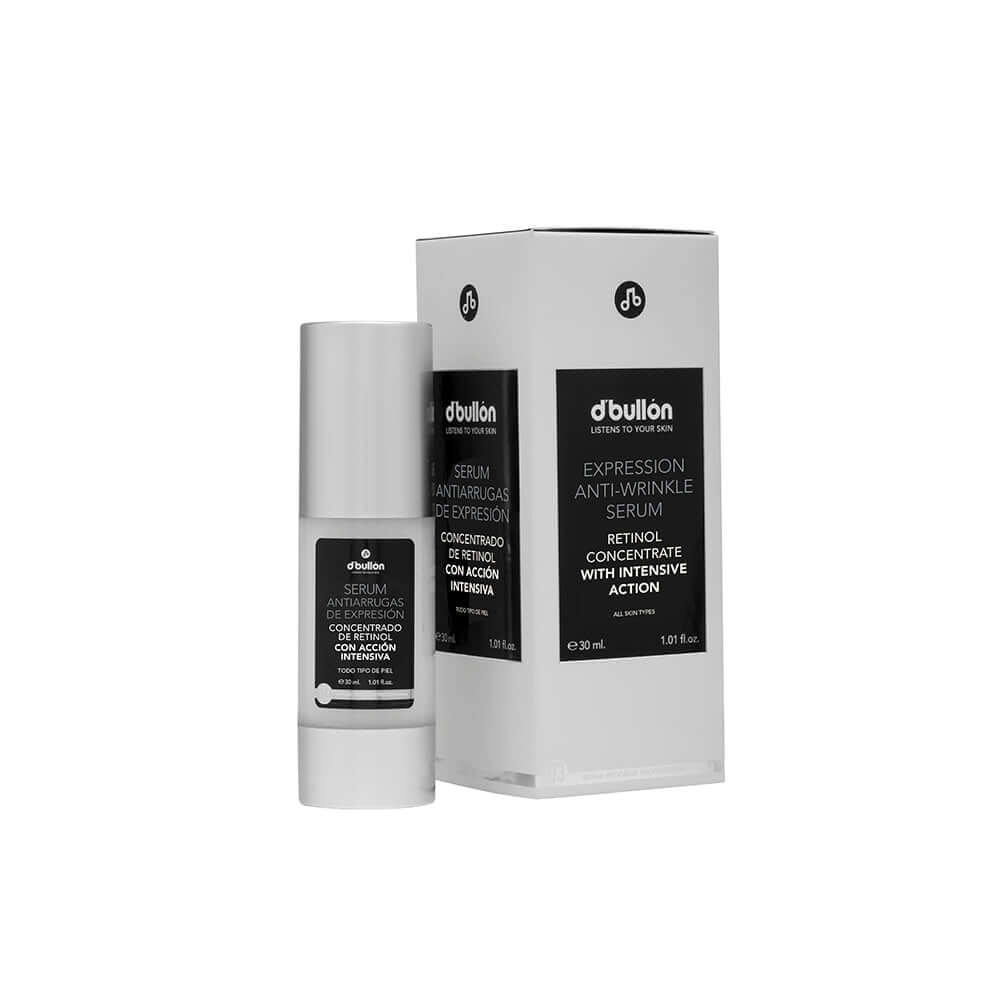 Sérum Facial Antiarrugas de Expresión – Acción Intensiva con Retinol - 30 ml