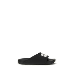Men's Black Rubber Slippers