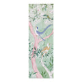 Colorful Birds on Floral Branches Yoga Mat