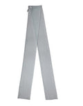 Women's Light Blue Silk Sash Wrap Foulard 294.5cm X 19cm Scarf