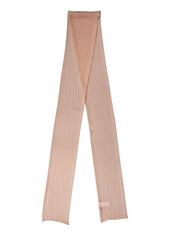 Women's Light Pink Silk Sash Wrap Foulard 291cm X 19cm Scarf