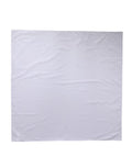 Women's White Cotton Wrap Square Shawl Stole 91cm X 90cm Scarf