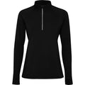 Sudadera técnica entallada de manga larga ranglán para mujer Vetonek