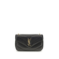 Saint Laurent Lou Lou Shoulder Bag — Black