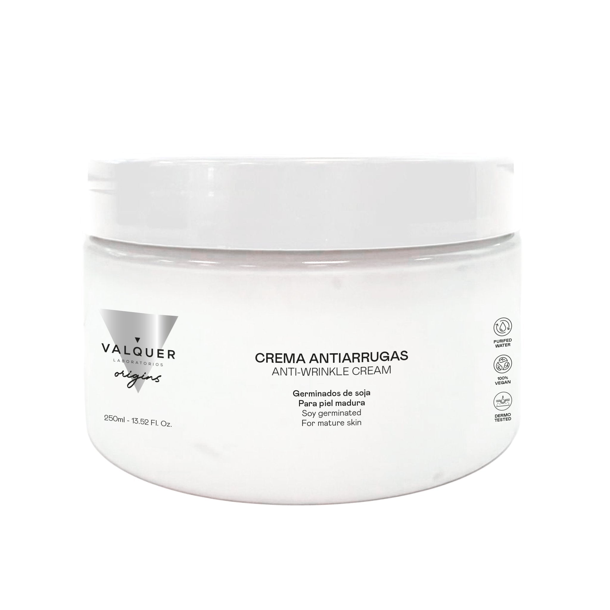 Crema facial antiarrugas con germinados de Soja para Pieles Maduras