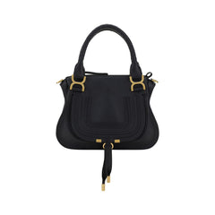 Women's Marcie Shoulder Bag Black Calf Leather Bos