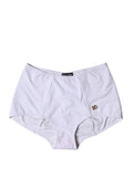 Women's White Logo Girdle High Waist Panty Underwear Nylon Elastane Clothing