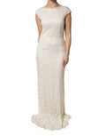 Women's Lace Viscose Sheath Dress White Nylon