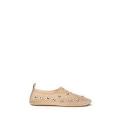 Women's Multicolor Polyamide Ballet Flats