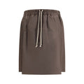 Men's Brown Polyester Bermuda Shorts