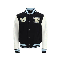 Men's Black Wool Oves Aries Bomber Clothing