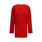 Multicolor Viscose Cocktail Dress